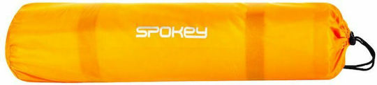Spokey Savory Αυτοφούσκωτο Μονό Υπόστρωμα Camping 180x50cm Πάχους 2.5cm Πορτοκαλί