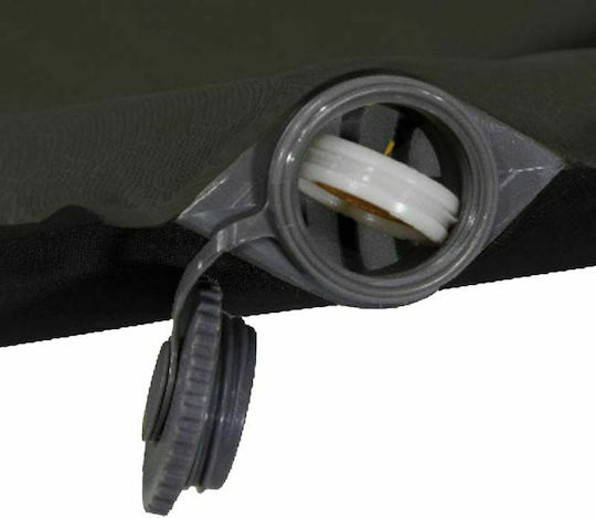 High Peak Kodiak L Αυτοφούσκωτο Μονό Υπόστρωμα Camping 195x60cm Πάχους 8cm Μαύρο