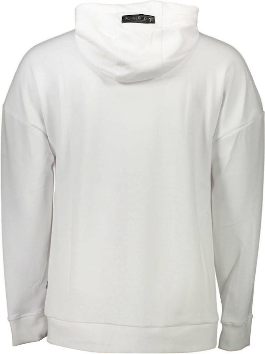 Plein Sport Men's Sweatshirt with Hood White