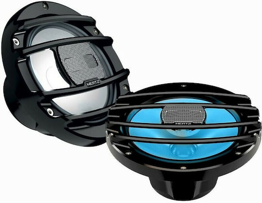 Hertz Сет Морски Говорители HMX 8 S LD Водоустойчиви 8" с 100W RMS Черен
