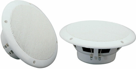 Adastra Σετ Ηχεία Σκάφους OD6-W4 Αδιάβροχα 6.5" με 40W RMS Λευκό