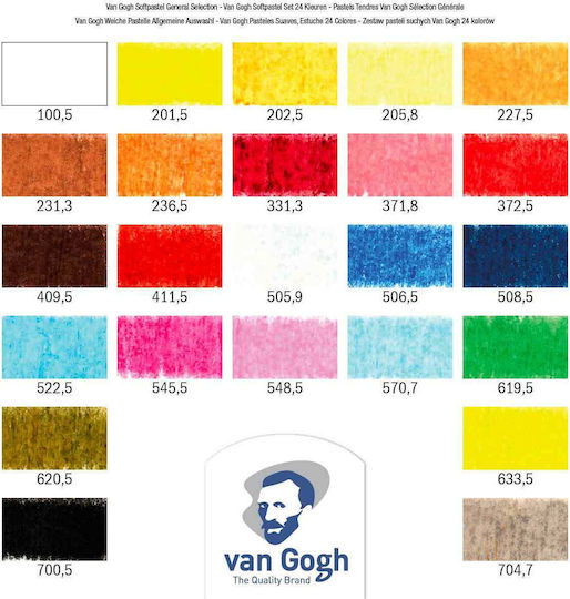 Royal Talens Van Gogh Soft Pastel Crayon Soft Pastel 1 Colours