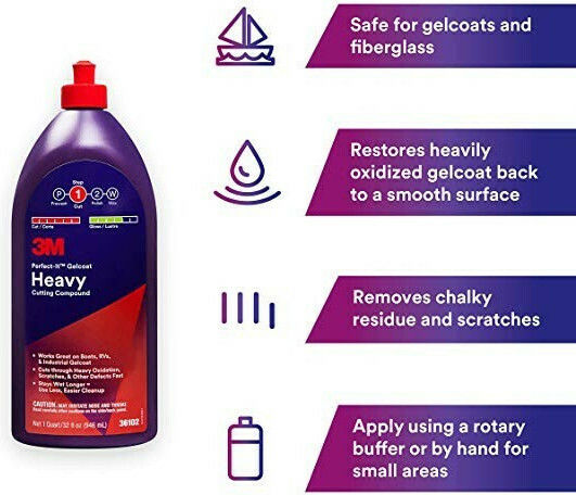3M Perfect-it Γυαλιστικό/Προστατευτικό Σκάφους 946ml