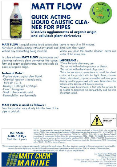 Matt Chem Reiniger für Boote 1800gr