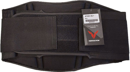 Nordcode Spyder Motorcycle Waist Protector Black Belt