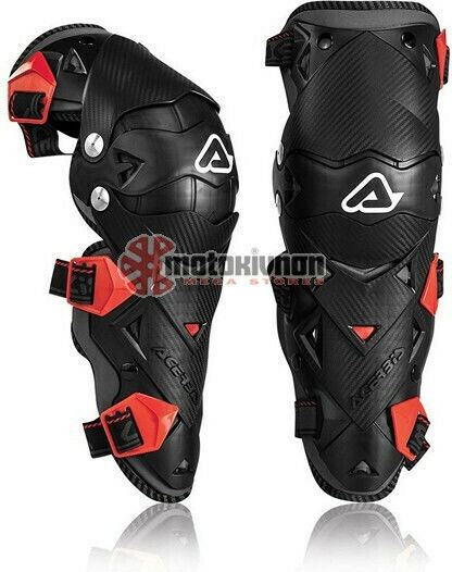 Acerbis Impact Evo 3.0 Motorcycle Knee Protectors Black