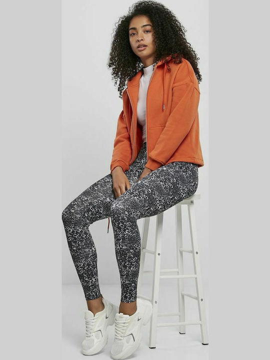 Frauen Lang Leggings Schwarz