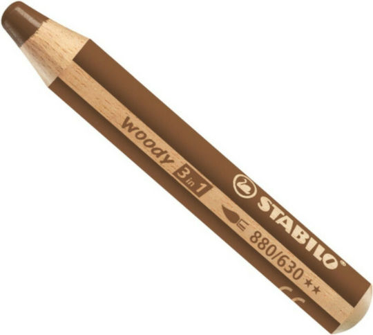 Stabilo Woody Colored Pencil Set Brown Package of 1 packages