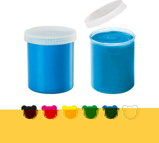 Carioca Baby 2+ Σετ Δακτυλομπογιές 80ml 6τμχ