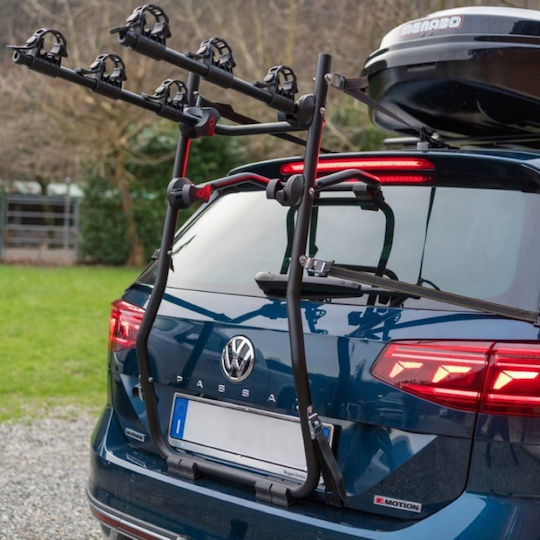 Menabo Viper Car Bike Trunk Rack for 3 Bikes