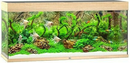 Juwel Rio 240 Fish Aquarium Capacity 240lt with Lighting, Heater, Circulator, Filter and 121x41x55cm Beige