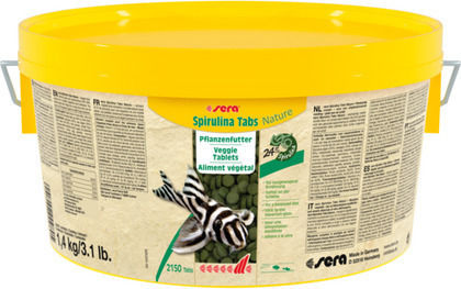 Sera Tropical Fish Food Tablets with Spirulina 100ml 15gr