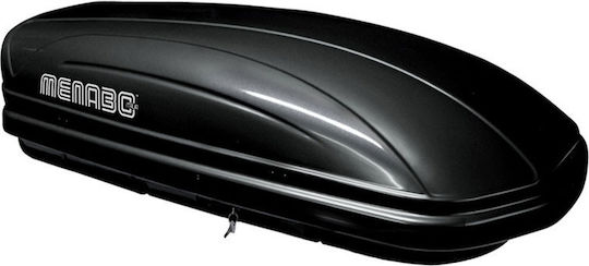 Menabo Mania Dachbox Für Autos 320lt Schwarze Glänzende