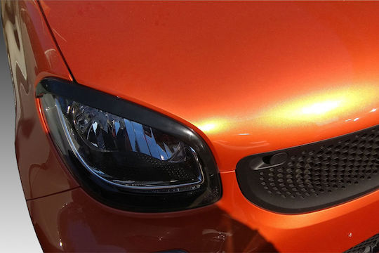 Motordrome Front Headlight Eyebrows for Smart ForTwo 453