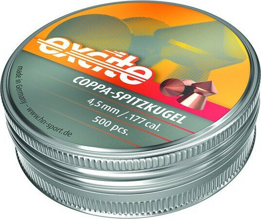 H&N Sport Excite Coppa Spitzkugel Pellets Luftgewehr 4.5mm 500pcs 500 Stück