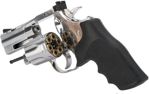 Asg CO2 Air Pistol Dan Wesson 715 2.5" Silver (Pellets) Metal 4.5mm