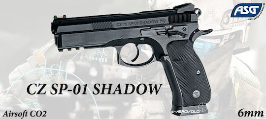 Asg Αεροβόλο Πιστόλι CO2 CZ SP-01 Shadow 6mm