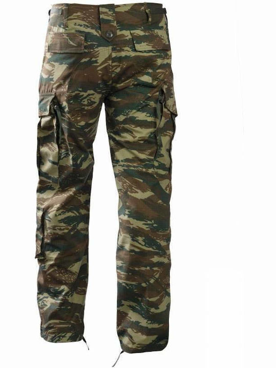 Army Race Pantaloni Militari Greacă Varianta grecească ACU Rip-Stop în Culoare Kaki