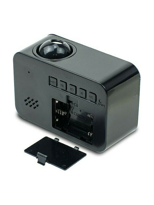 Tabletop Digital Clock with Alarm Black 0321.750