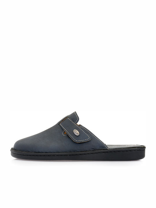 Fild Anatomic Dias 18 Men's Leather Slippers Blue DIAS-18