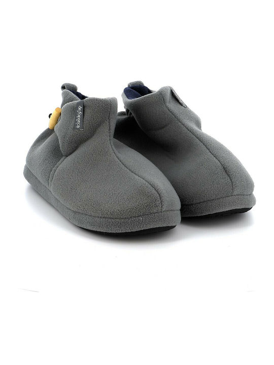 M30 Heel Enclosed Men's Slipper Gray
