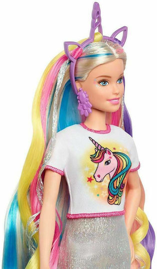 Barbie Fantasy Hair Κούκλα για 3+ Ετών