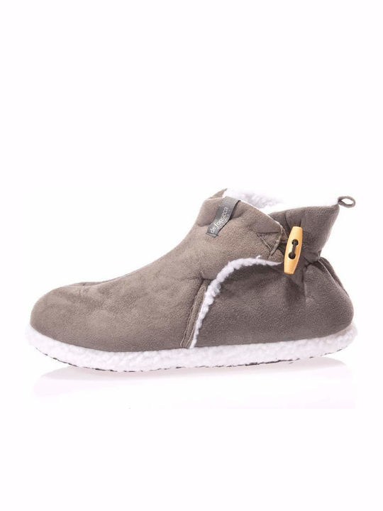 M20 Heel Enclosed Men's Slipper Gray