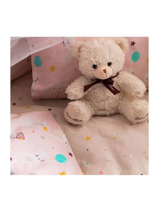 Vesta Home Cat Baby Quilt aus Polyester Rosa 120x160cm