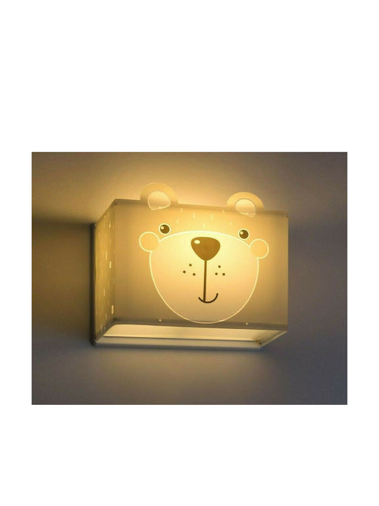 Ango Παιδικό Φωτιστικό Τοίχου Πλαστικό Little Teddy