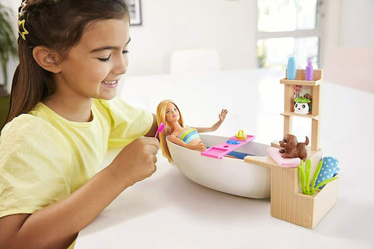 Barbie Wellness - Τζακούζι Σετ Κούκλας για 3+ Ετών
