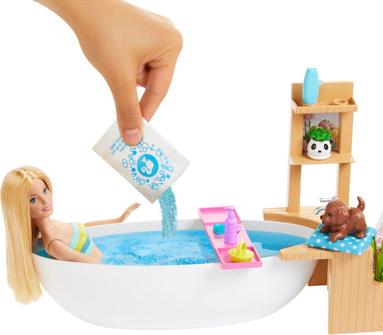 Barbie Wellness - Τζακούζι Σετ Κούκλας για 3+ Ετών