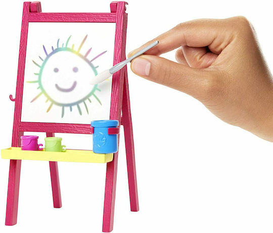 Barbie Profesoară de Arte Plastice Set de păpuși pentru 3+ ani+ Ani