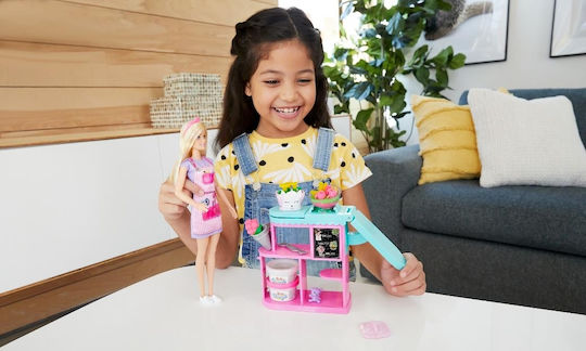Barbie Flower Shop Σετ Κούκλας για 3+ Ετών