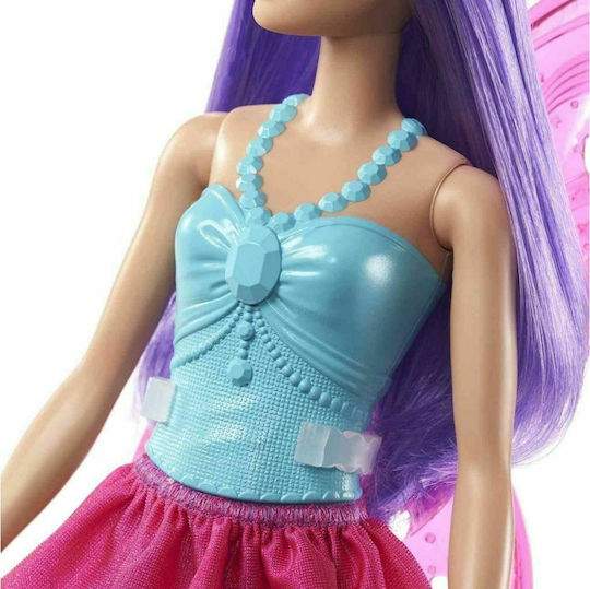 Barbie Zână Balerină Păpușă Dreamtopia Balerină de basm - Păr mov pentru 3+ ani+ Ani 29cm. (Diverse modele) 1 buc