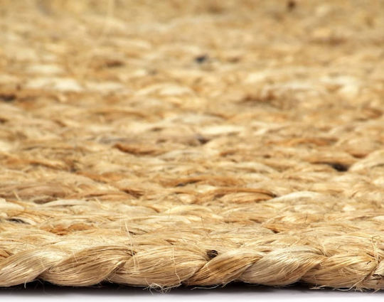 vidaXL Round Wicker Placemats Brown 38cm 6pcs