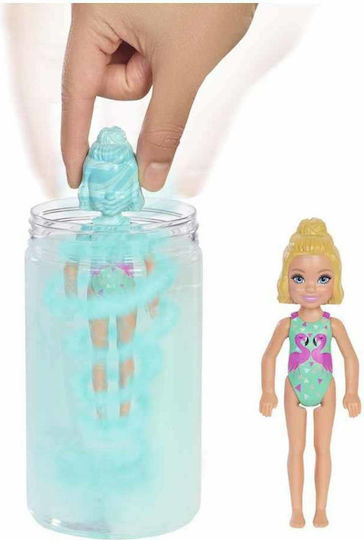 Barbie Chelsea Summer Series Κούκλα Color Reveal για 3+ Ετών (Διάφορα Σχέδια) 1τμχ