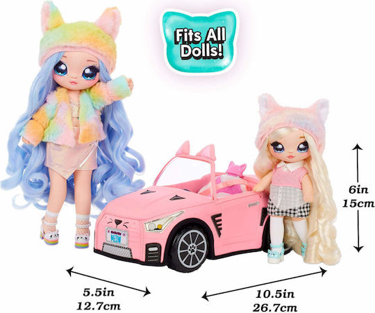 MGA Entertainment Convertible Αυτοκίνητο Όχημα για Κούκλες για 3+ Ετών