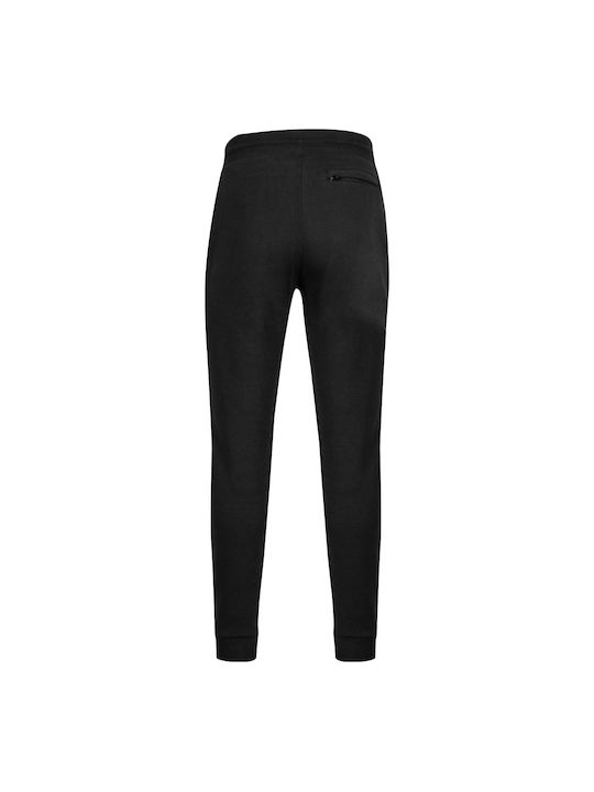 Jakey Sweatpants with Elastic Black