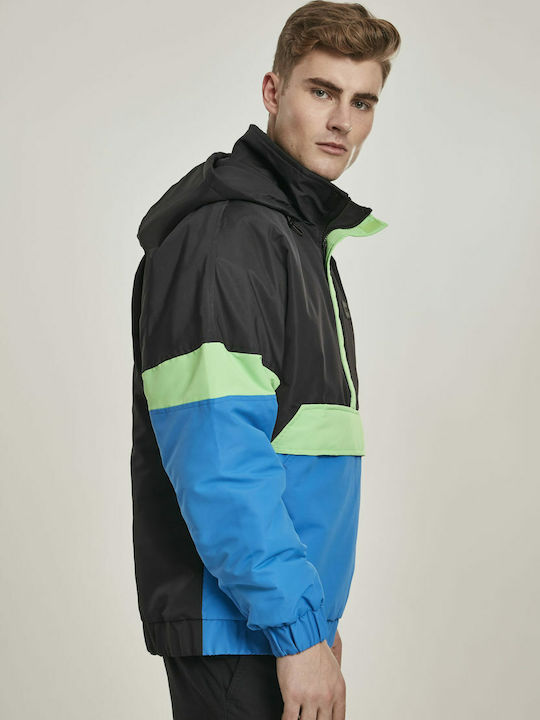 Classics Winter Jacket Windproof Black / Blue