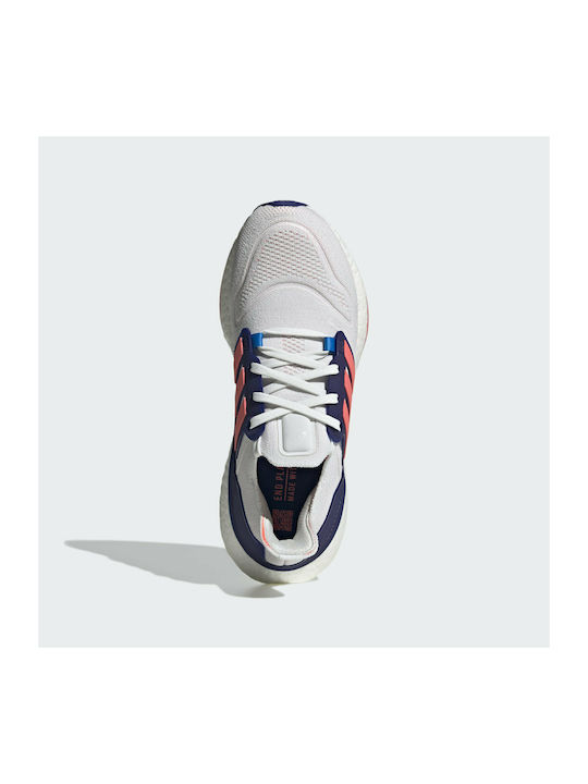 Ultraboost 22 Sport Shoes Running Crystal White / Turbo / Legacy Indigo