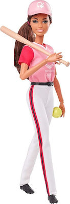 Barbie Κούκλα Tokyo 2020 Softball Baseball για 3+ Ετών