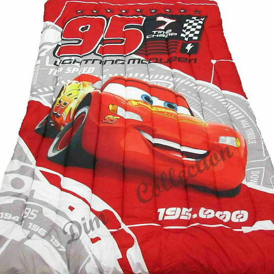Dimcol Детско покривало Двустранен Единично Cars 04 160x250cm