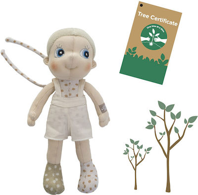 Rubens Barn Mini Eco Buds Elm Rag Doll 23cm.