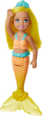 Barbie Chelsea Mermaid Doll Dreamtopia for 3++ Years 13cm.