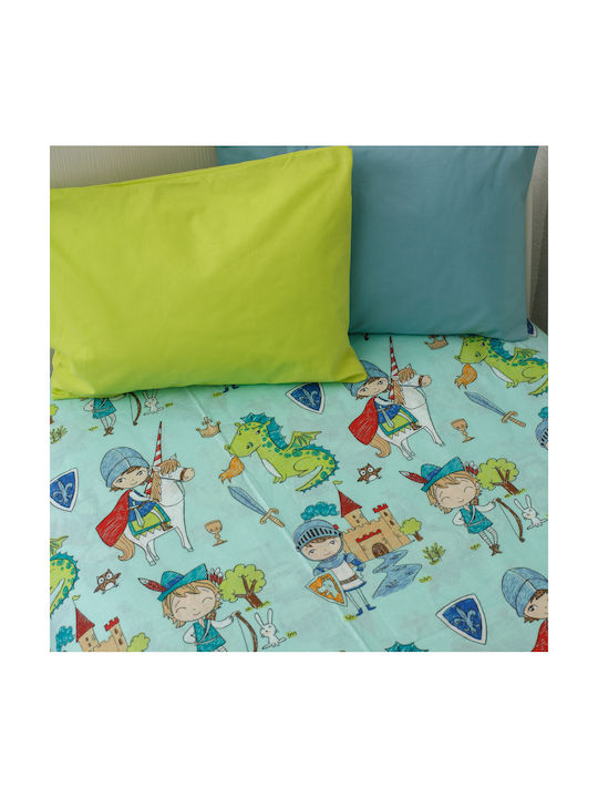 Borea Kinderdecke Einzel P8 Ritter Veraman 160x240cm