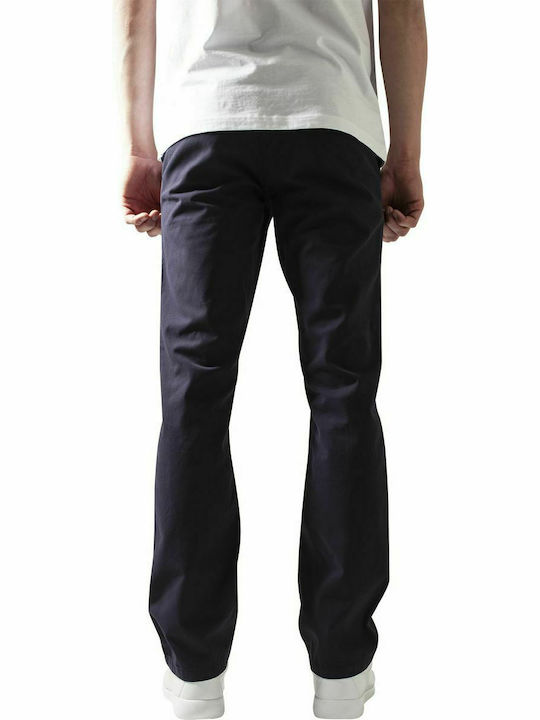 Urban Classics Trousers Chino Navy Blue