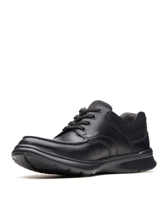 Cotrell Edge Δερμάτινα Ανδρικά Casual Παπούτσια Ανατομικά Μαύρα