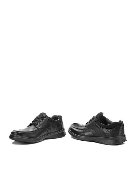 Cotrell Edge Δερμάτινα Ανδρικά Casual Παπούτσια Ανατομικά Μαύρα