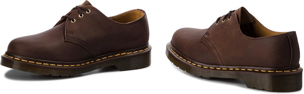 Dr. Martens Crazy Horse 1461 Pantofi casual pentru bărbați Maro