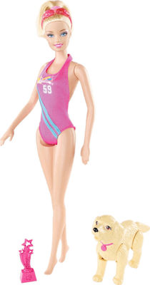 Barbie Κούκλα I Can Be Swim Champion για 3+ Ετών